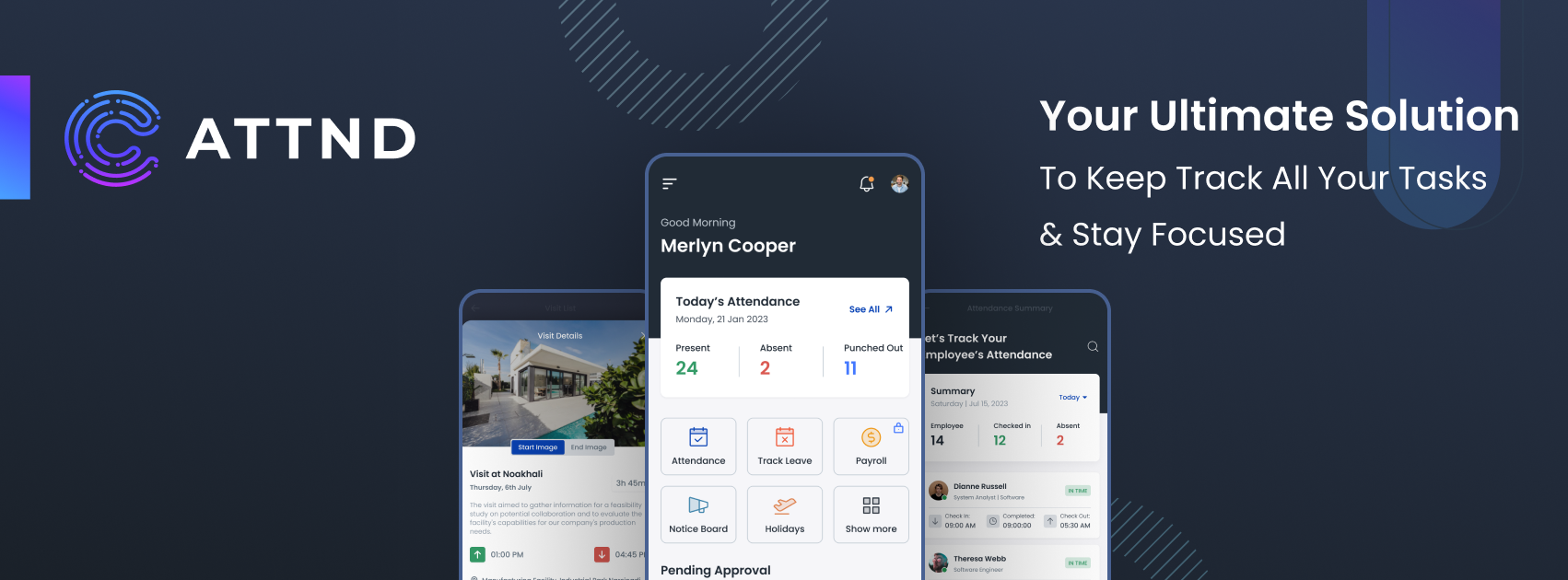 Attnd: Employee Attendance App screenshot