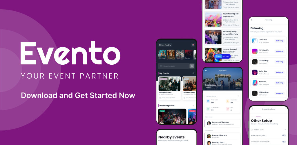 Evento: Personal Event Manager screenshot